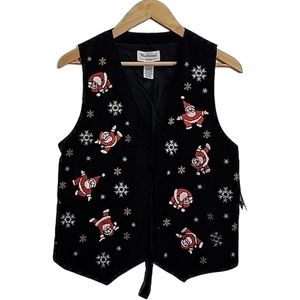 Westbound Pitites Christmas Santa vest size PS